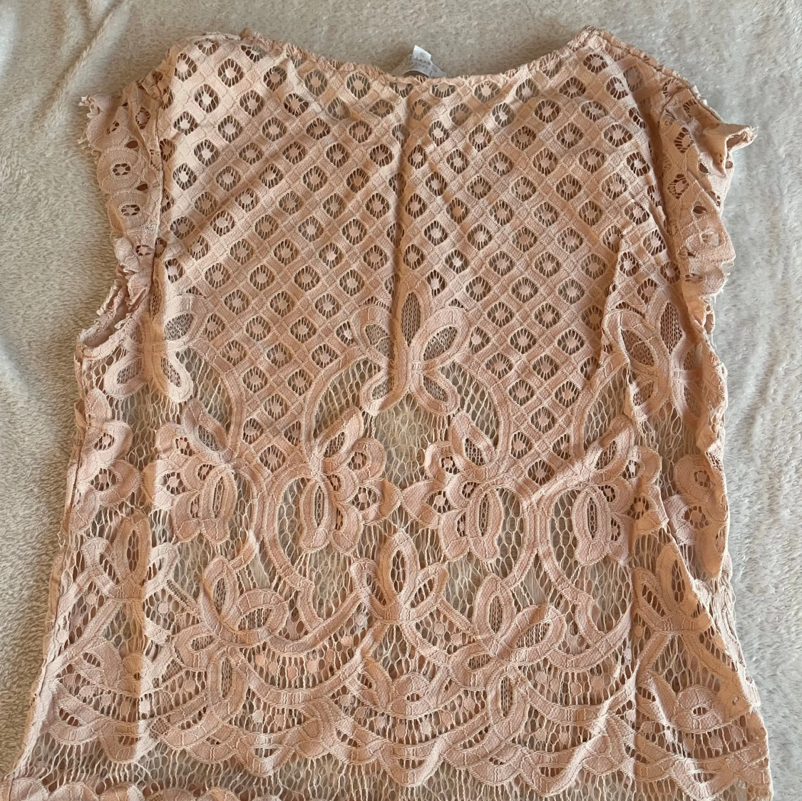 Rosa spets tröja - 1