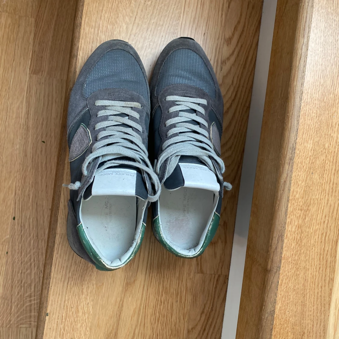 Philippe Model TRPX sneakers grå/grön