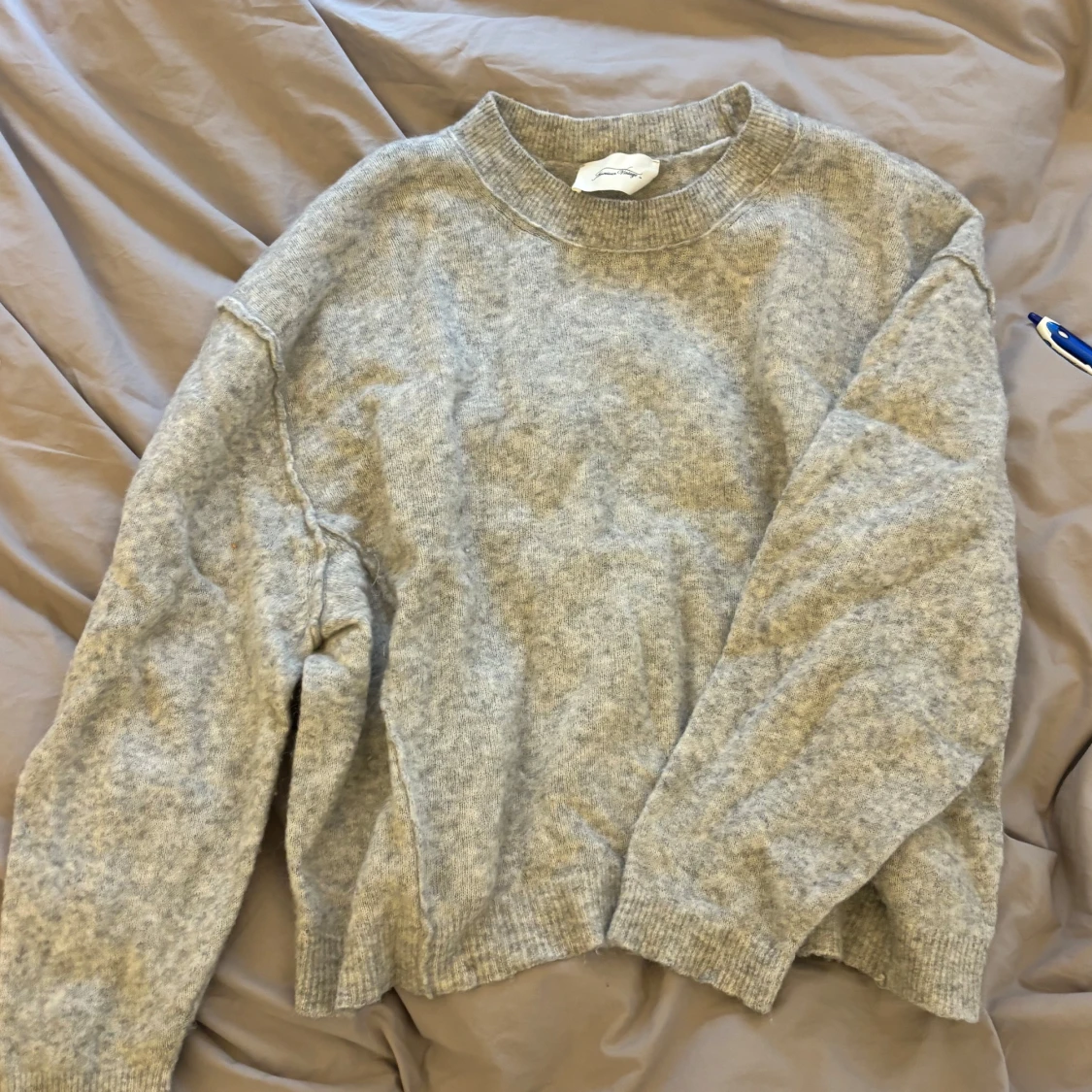 Stickad tröja🩶 - 1