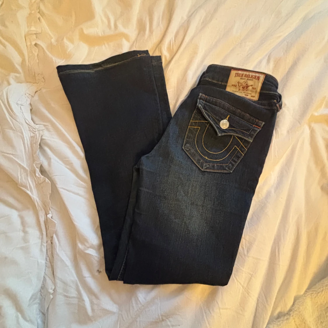 True Religion bootcut jeans mörkblå - 3