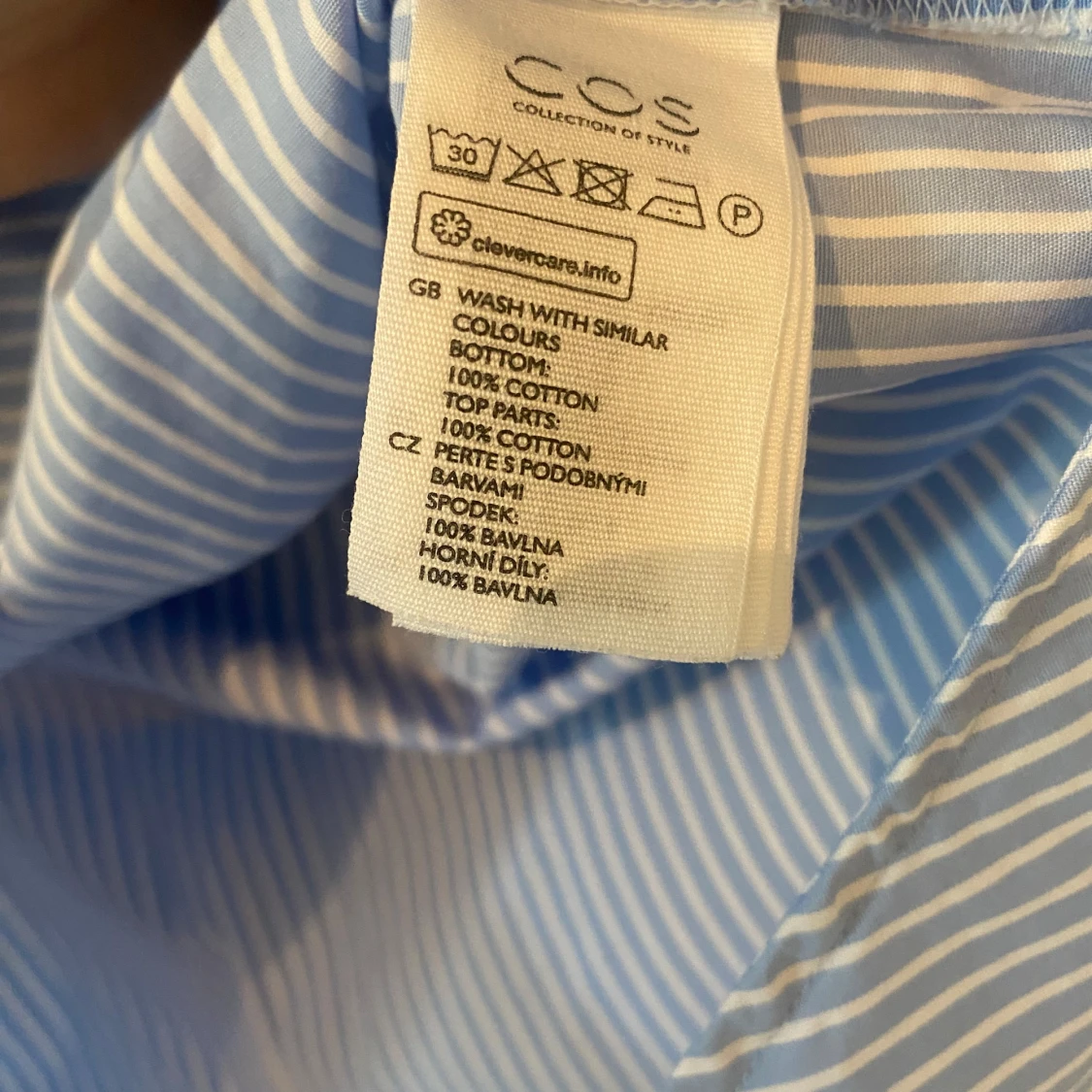 Linne /topp/kortärmad blus COS - 2