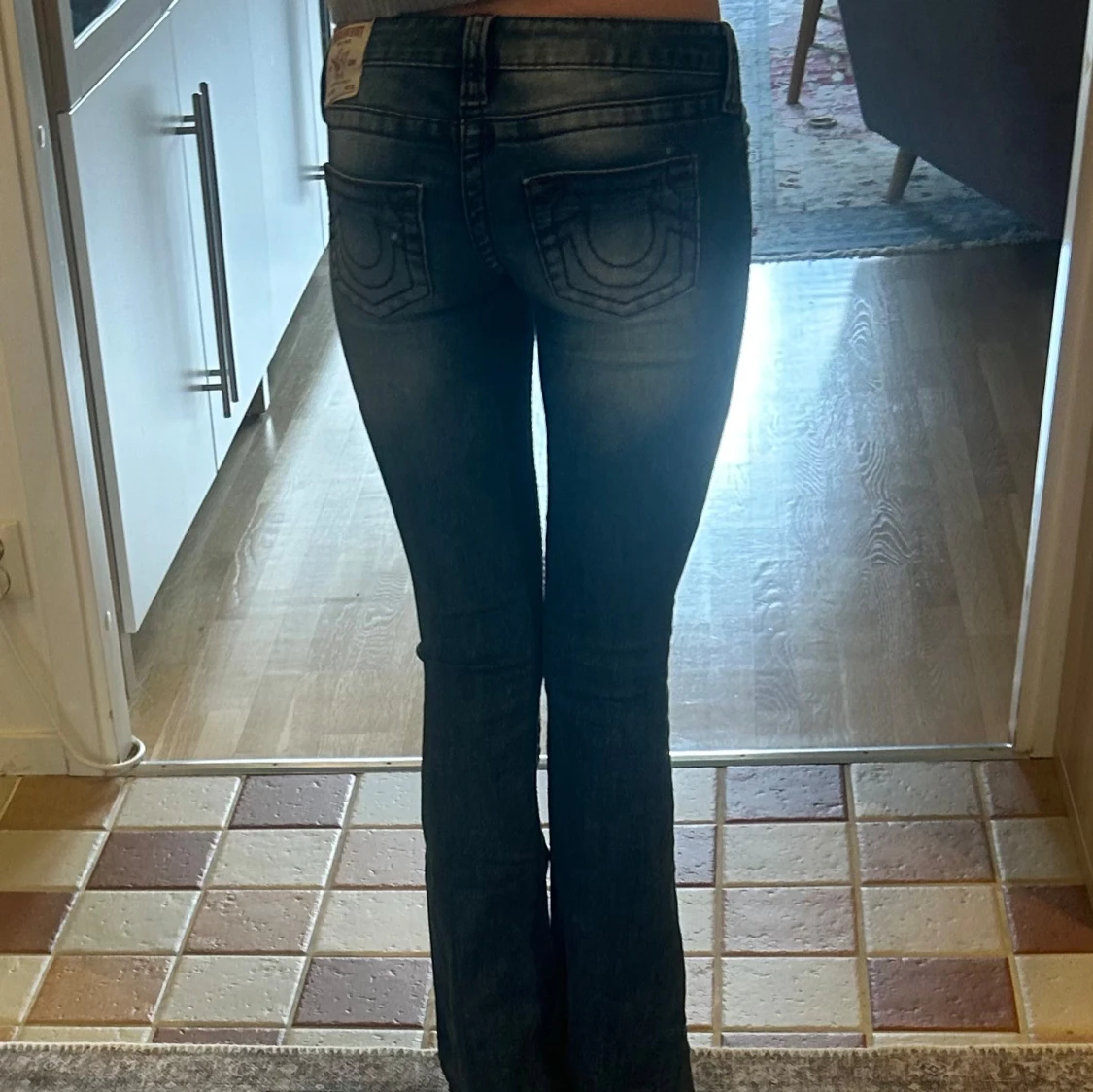 Lågmidjade bootcut jeans True Religion - 2