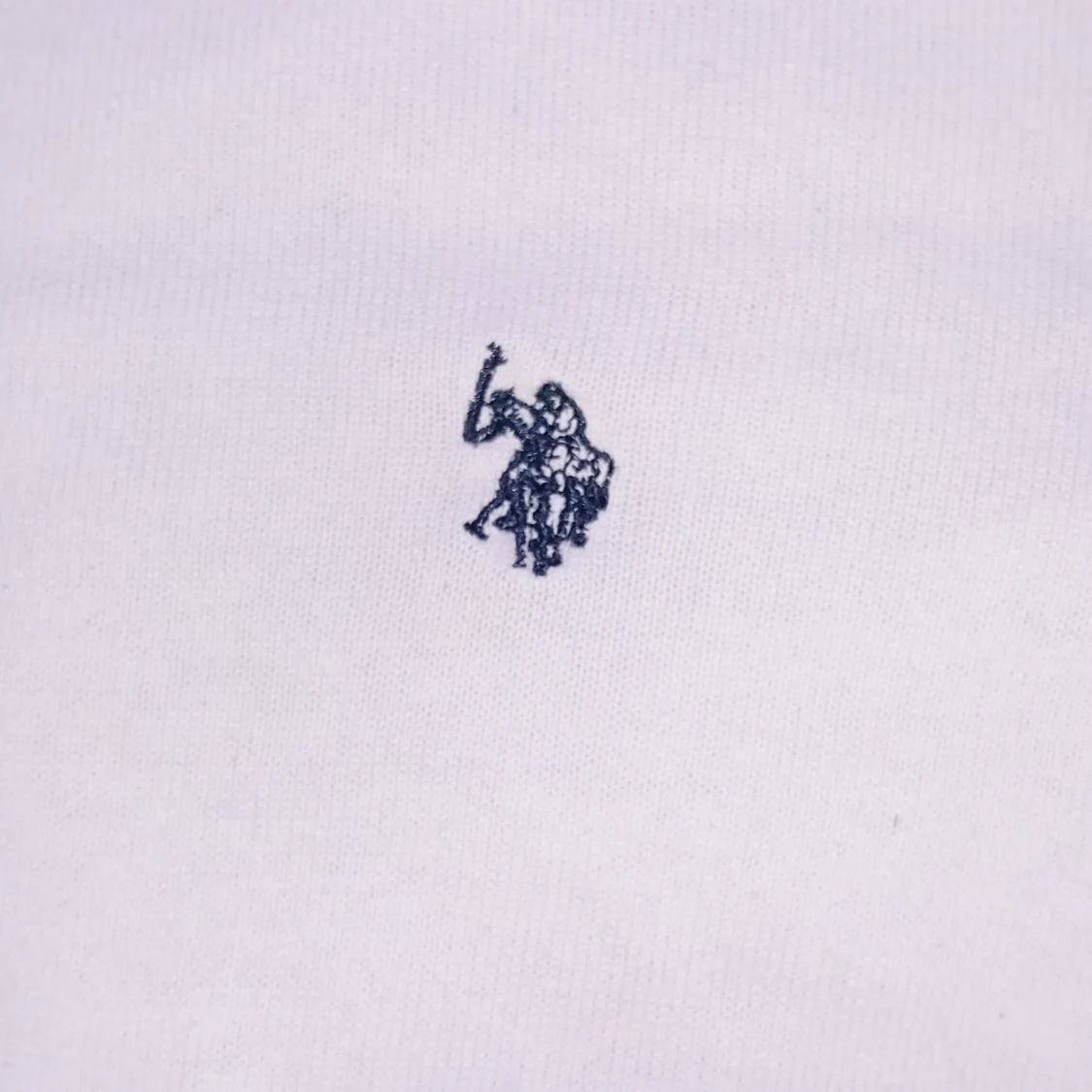 Vit stickad tröja från U.S. Polo Assn. - 2