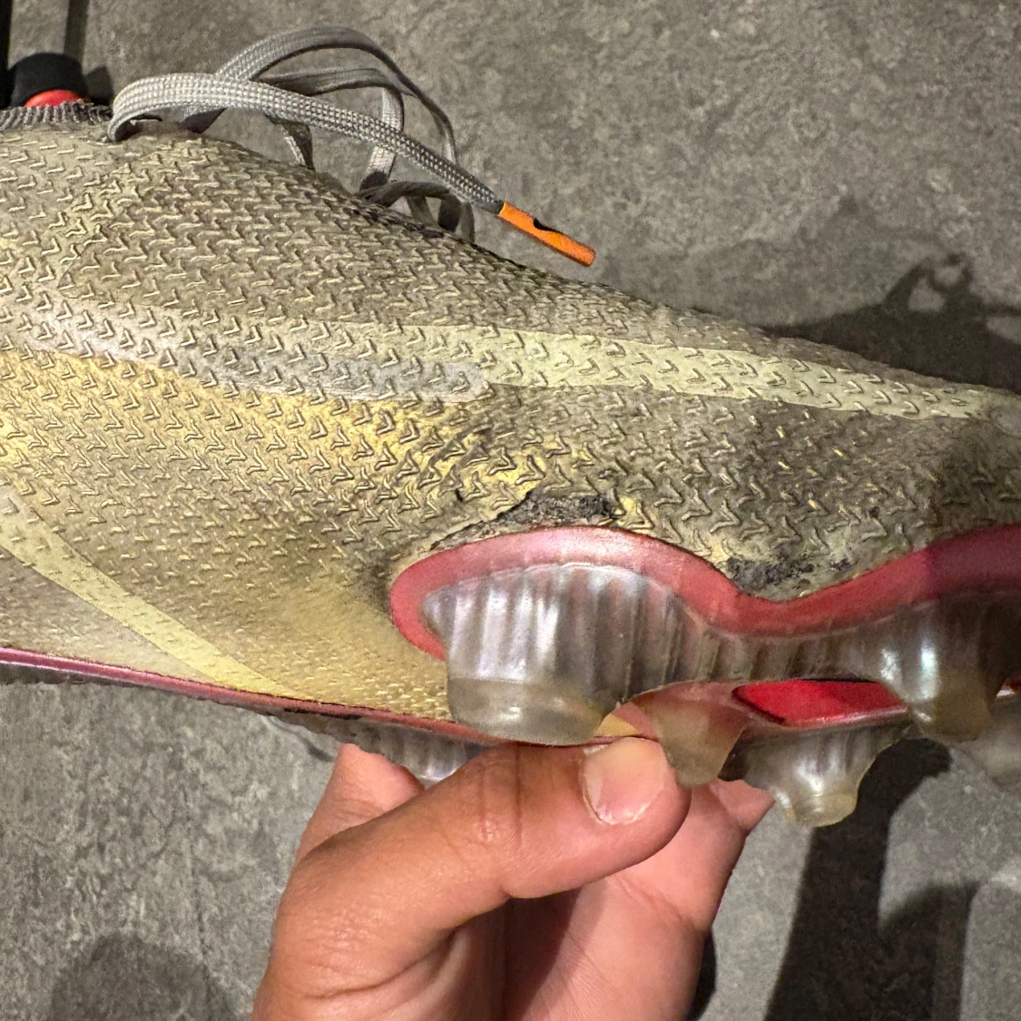 Nike Phantom GT2 fotbollsskor grå - 3