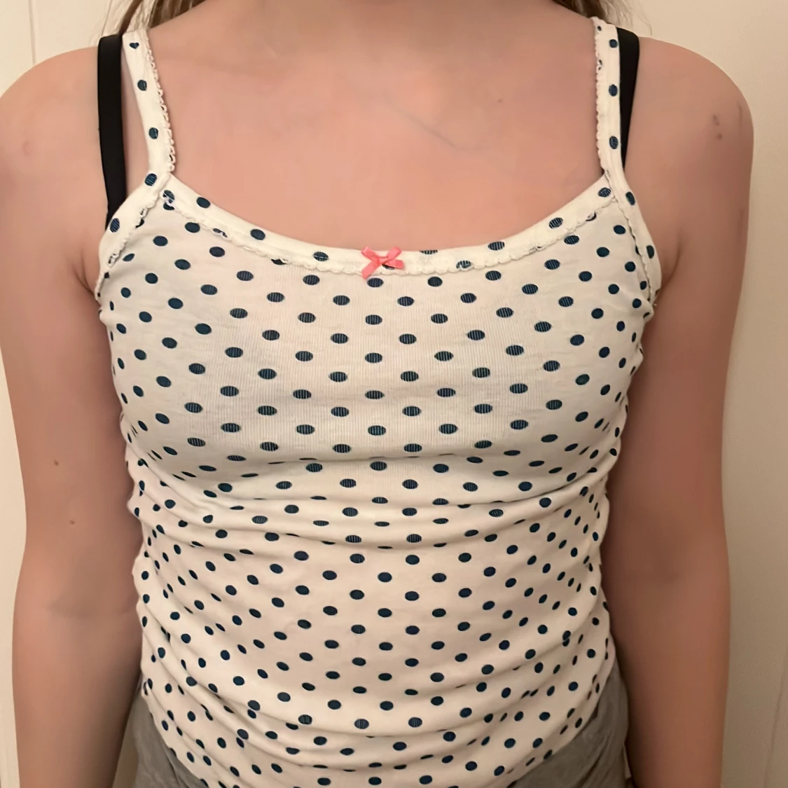 Vit prickig linnetopp från Petit Bateau - 2