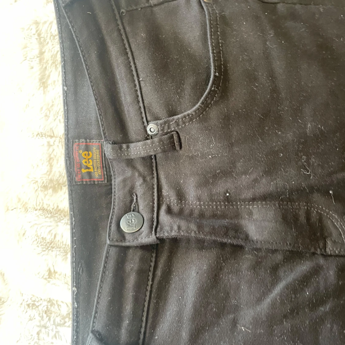 Svarta jeans från Lee - 1