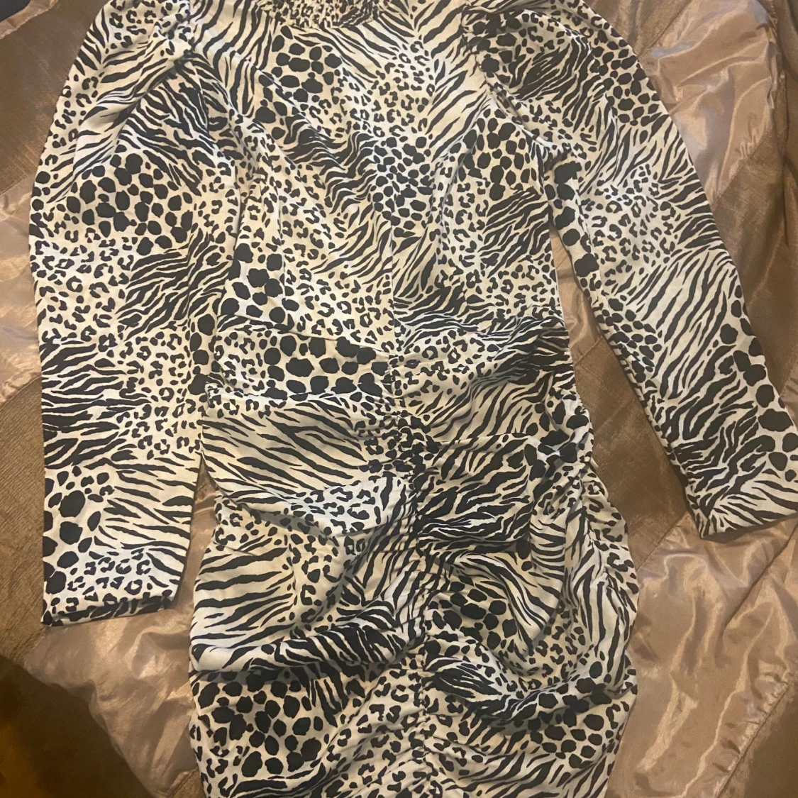 Zebramönstrade byxor - 2