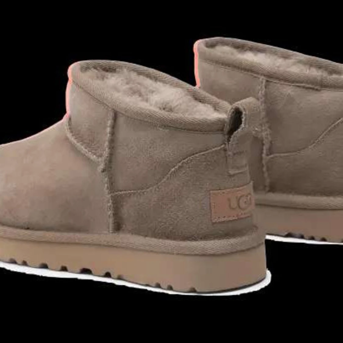 Beige UGG boots i mocka - 1