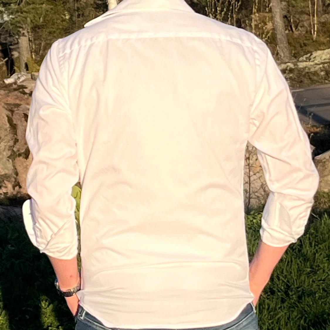 Vit skjorta från bläck - 2