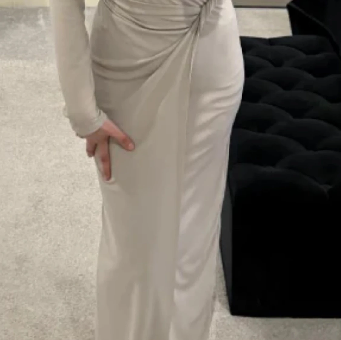 Beige långklänning från She's Out - 1