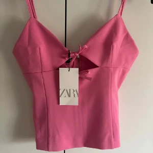 Zara topp - Rosa zara linne Använd en gång ❤️