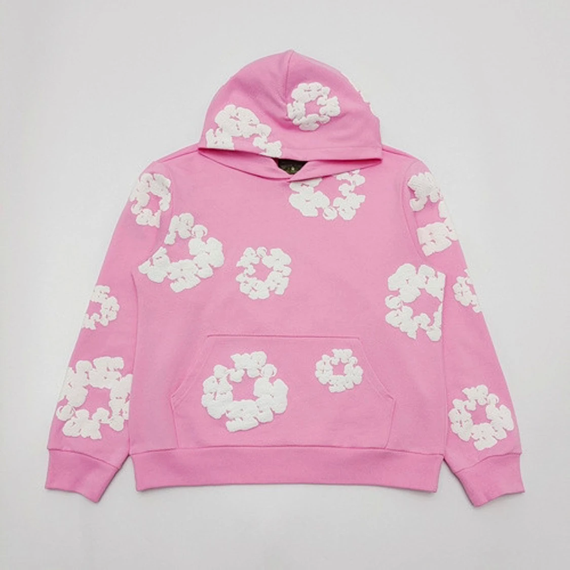 Rosa hoodie från Denim Tears
