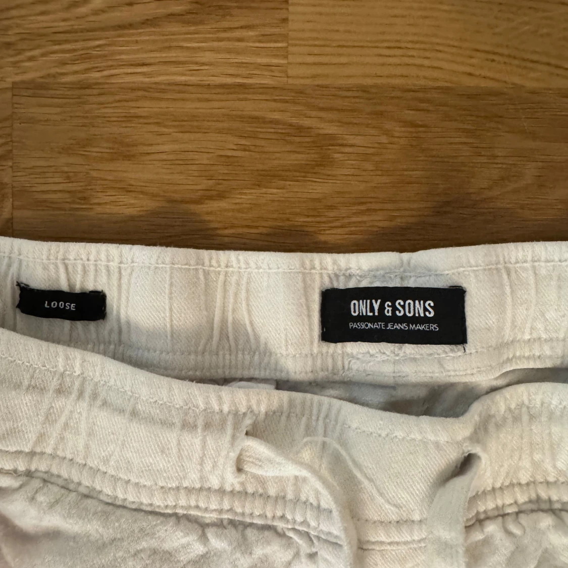 Vita linnebyxor från Only & Sons - 1