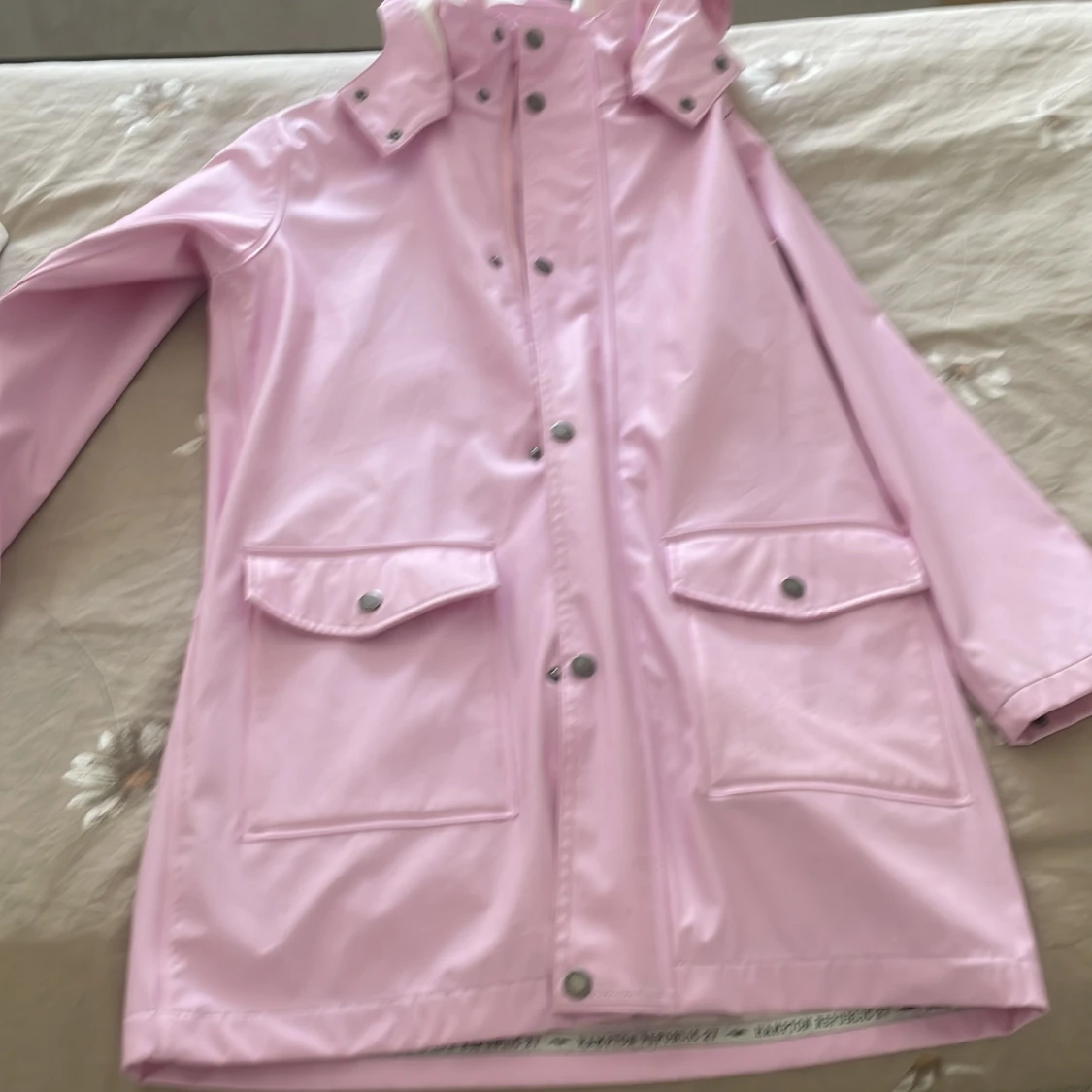 Ljusrosa regnjacka Hampton Republic