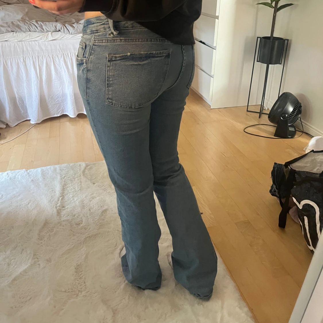 Lågmidjade blå jeans - 2