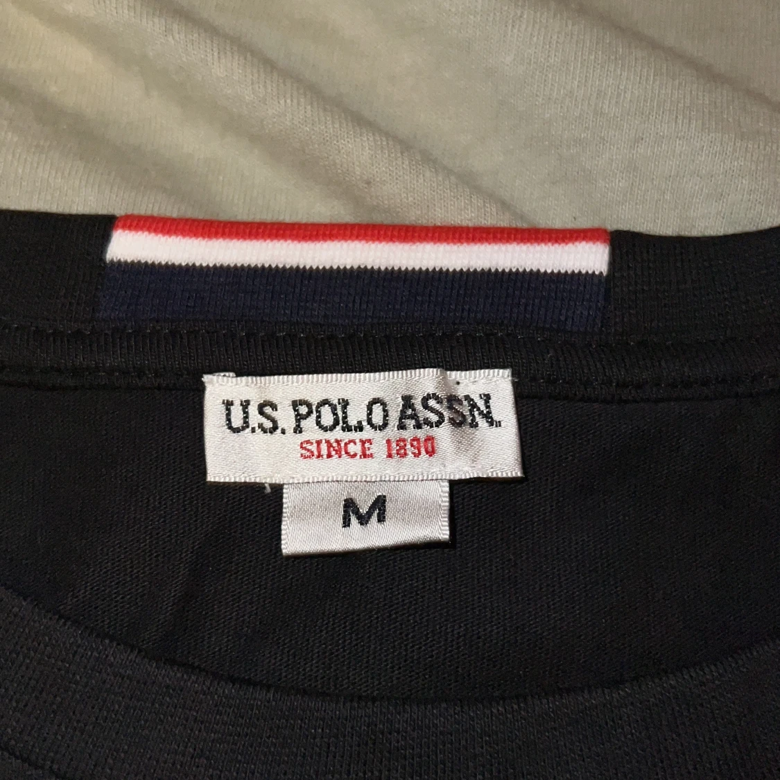 Svart långärmad tröja U.S. Polo Assn. - 3