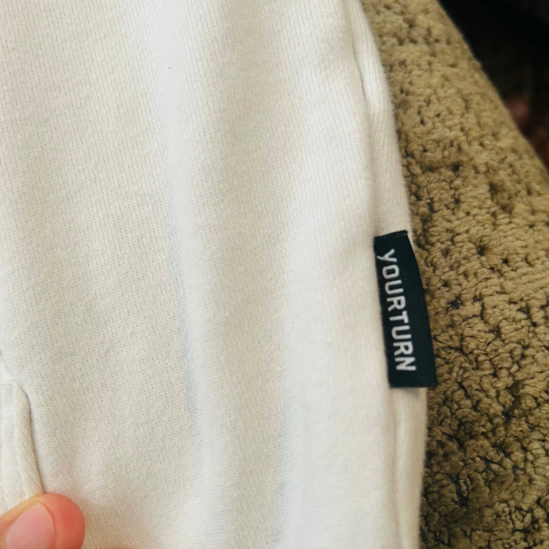 Vit hoodie från YOURTURN - 3