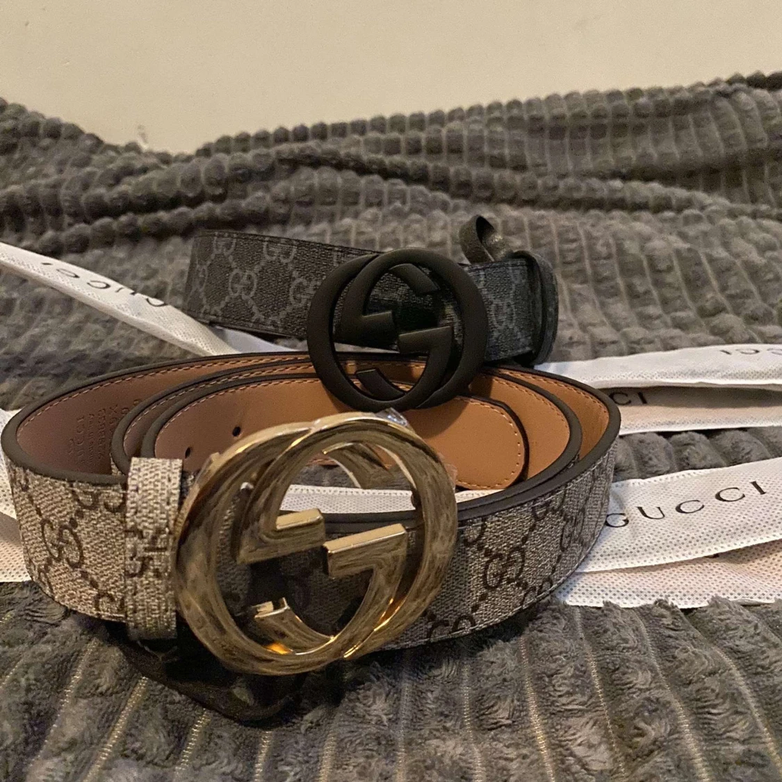 G monogram bälte med spänne