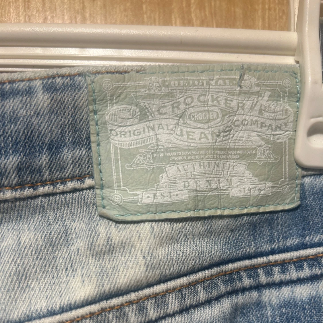 Crocker Pep Skinny ljusblå jeans 28/32 - 3
