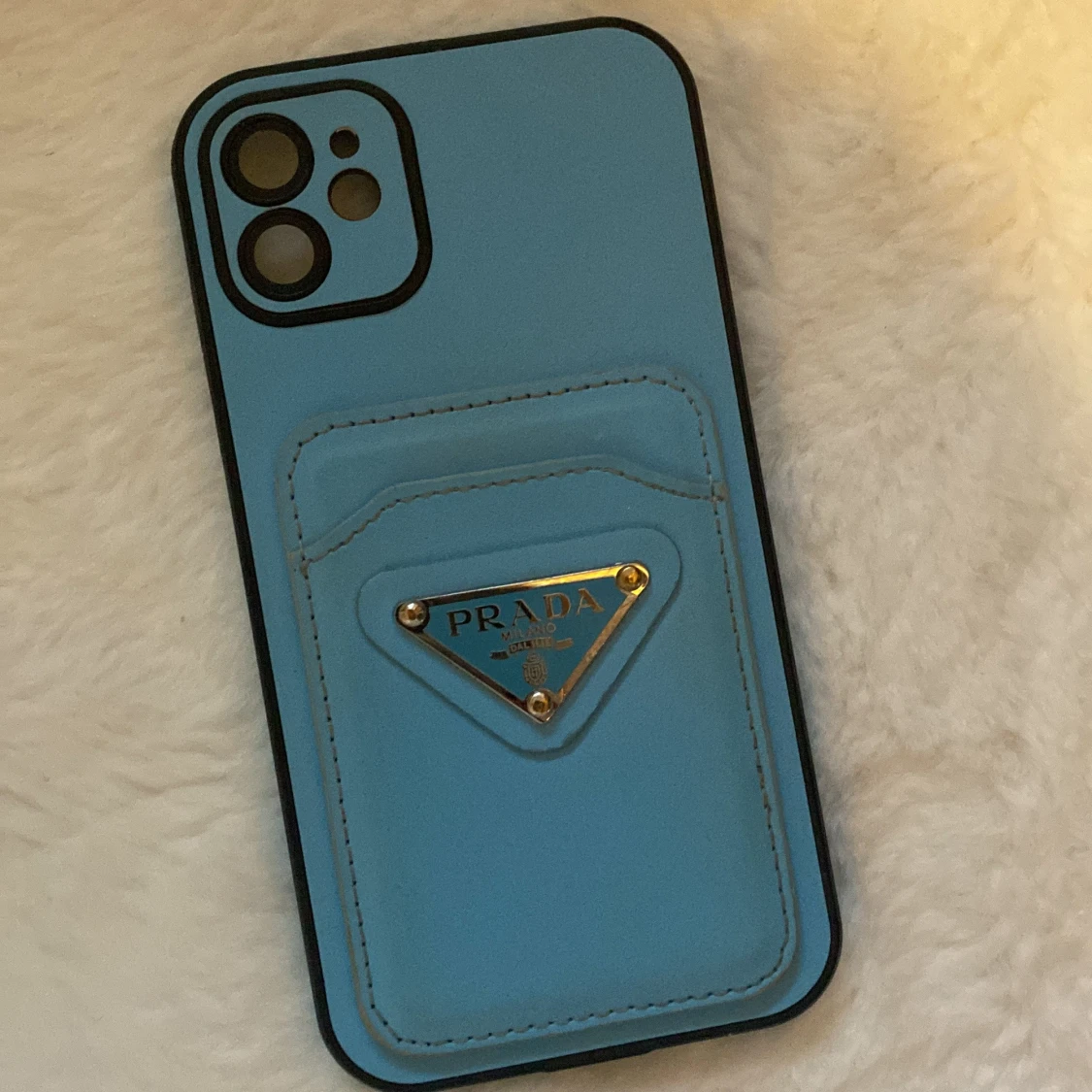 Blå Prada mobilskal - 1