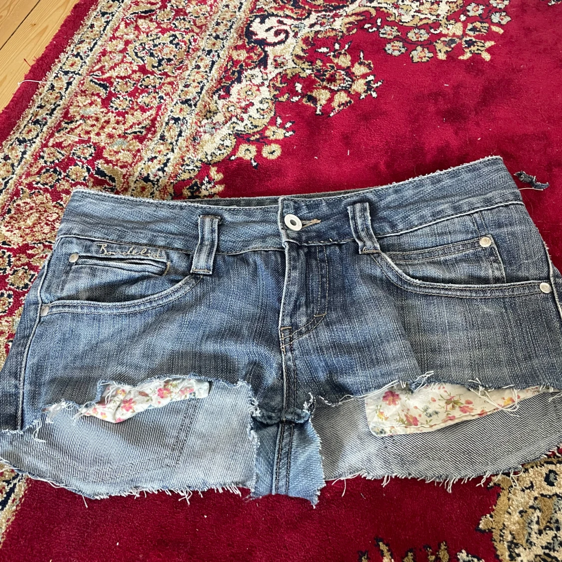 Blå jeansshorts från Bondelid