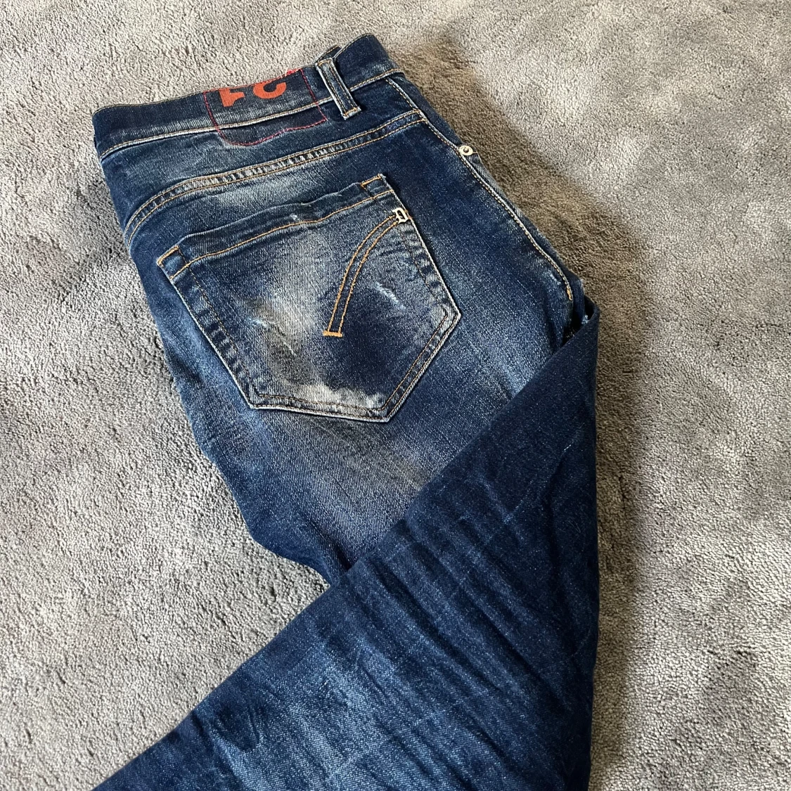 Dondup destroyed Geroge blå jeans - 2