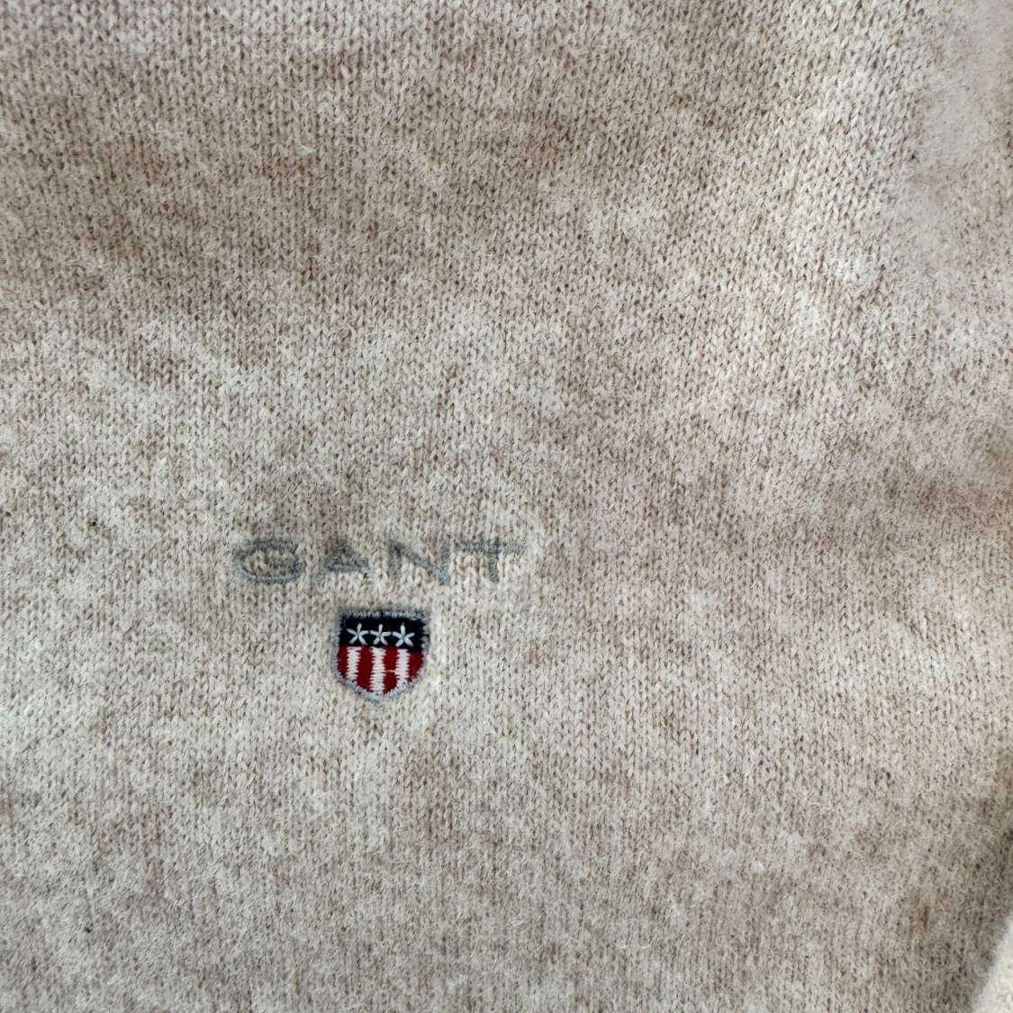 Beige ulltröja från Gant - 1