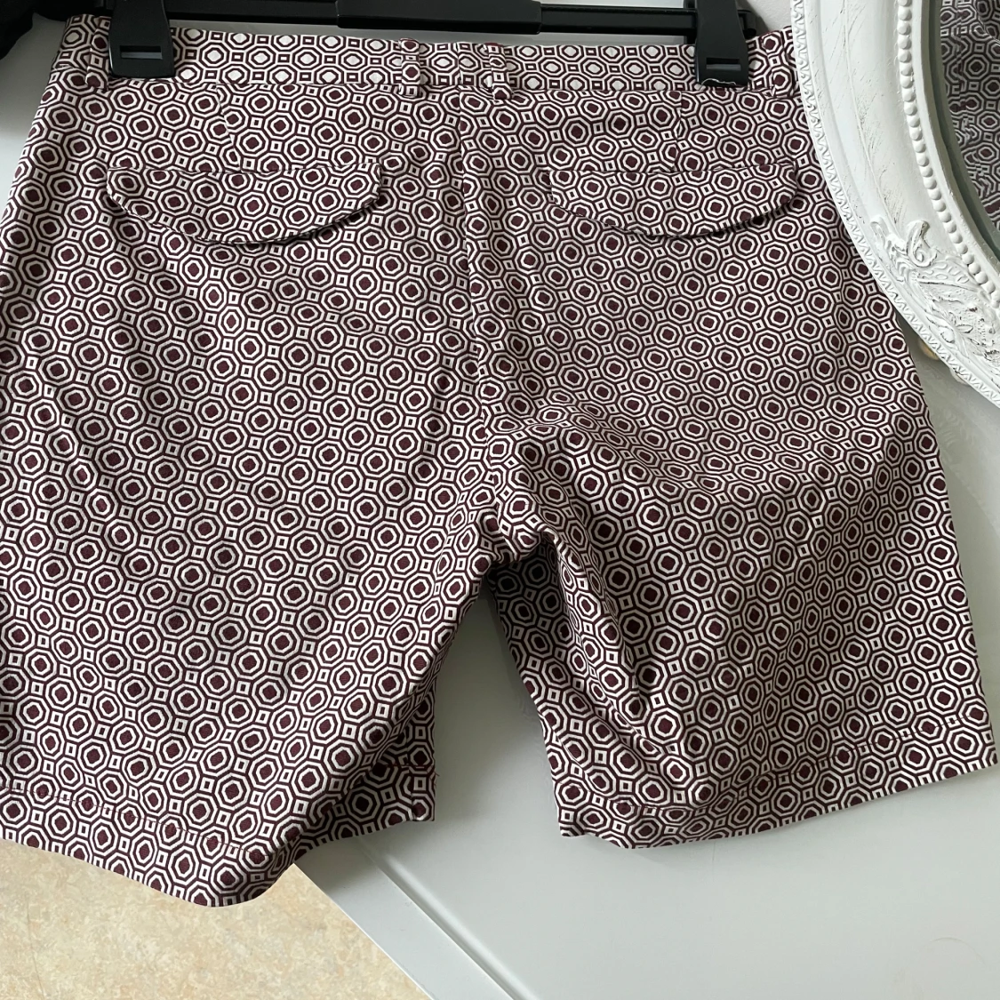 Bruna mönstrade shorts från Zara Man - 1