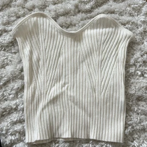 Ärmlös topp - Ribbad topp utan ärmar✨