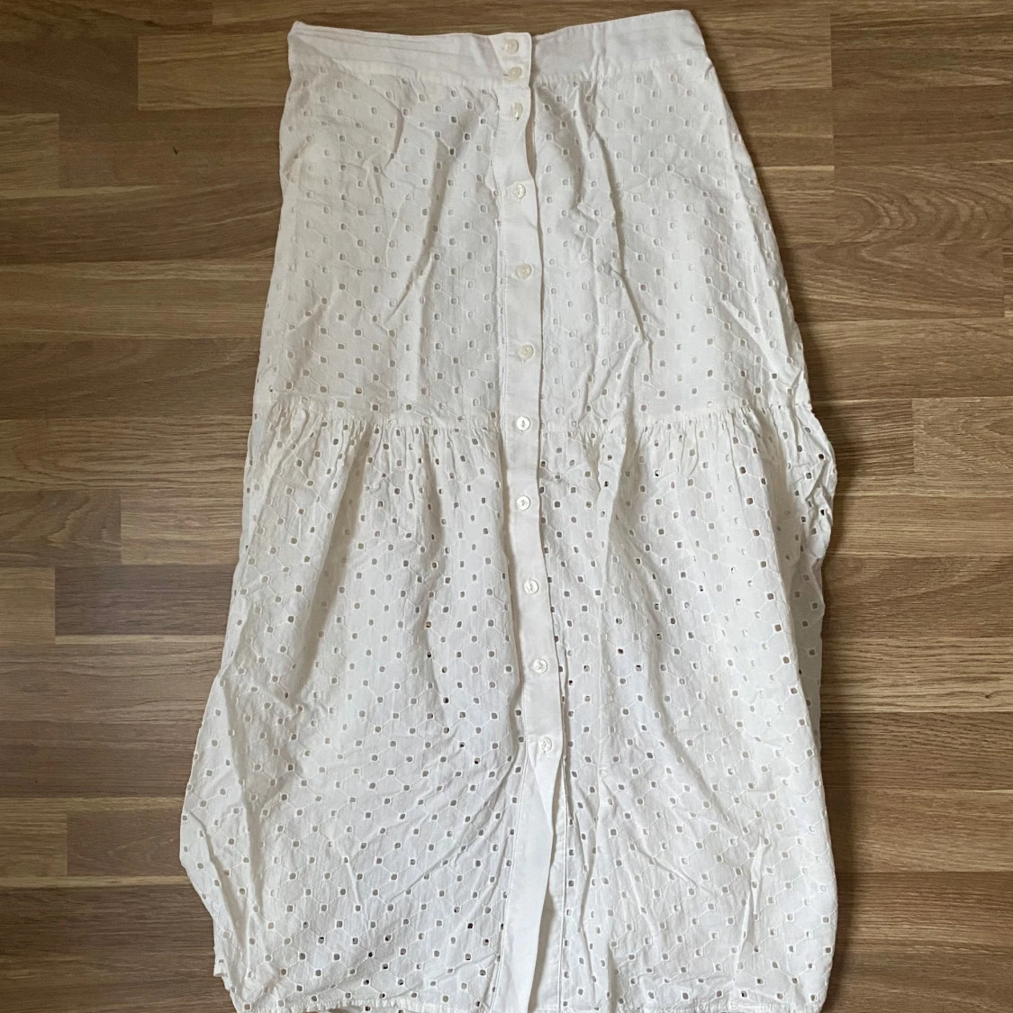 Vit sommar lång kjol - 2