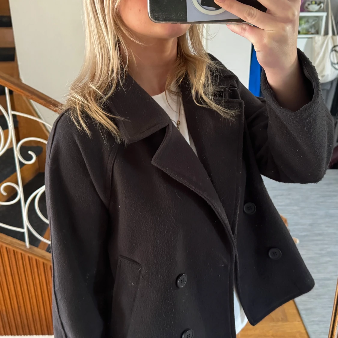 Svart kappa från H&M