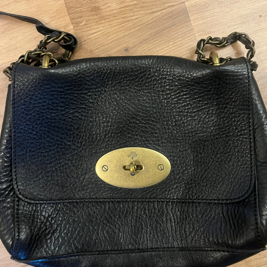 Mulberry ”Lilly” axelväska i skinn