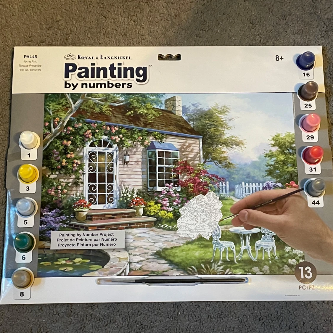 Paint by Numbers målar-pyssel