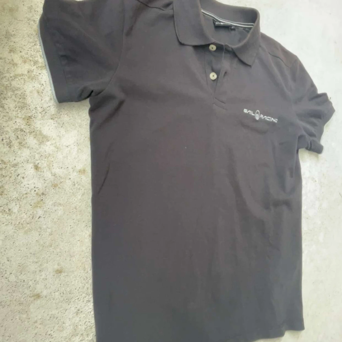 Svart Sail Racing pikétröja S - 1