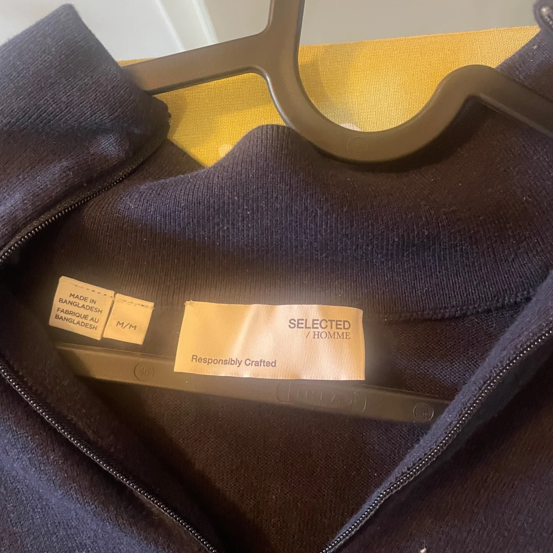 Marinblå halvzip från Selected Homme - 1