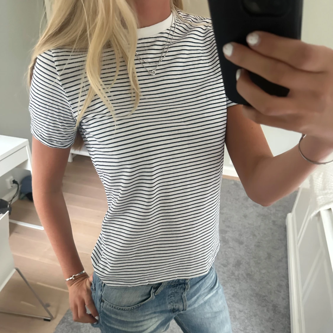 Randig tröja från Pieces - 1