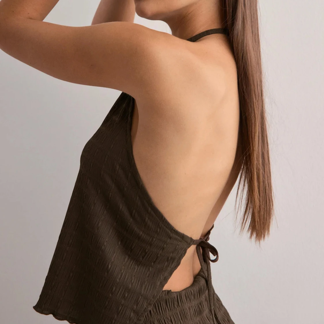 Stunning Halterneck Structure Top - Nelly - 1