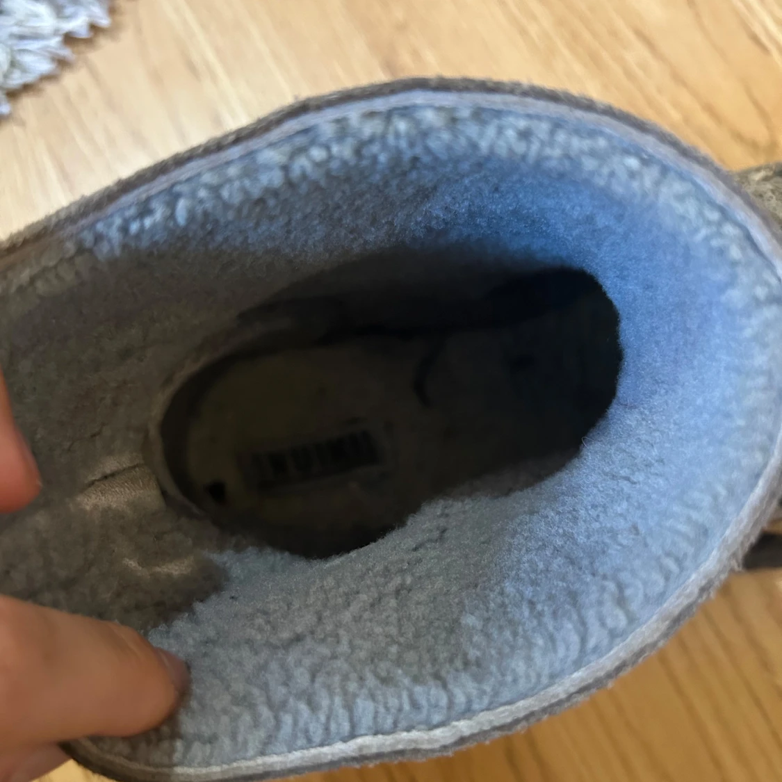 Grå glittriga boots från Inuikii - 4