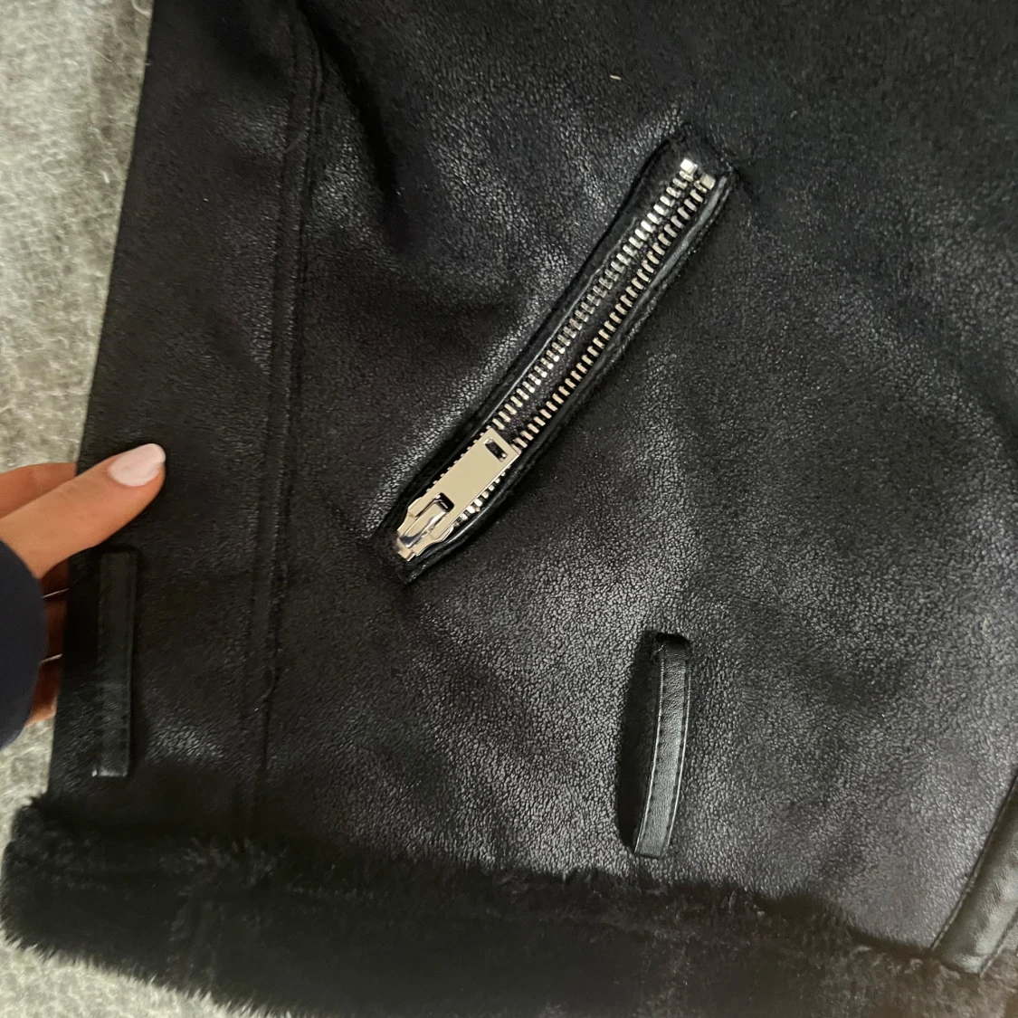 Skinn jacka  - 2