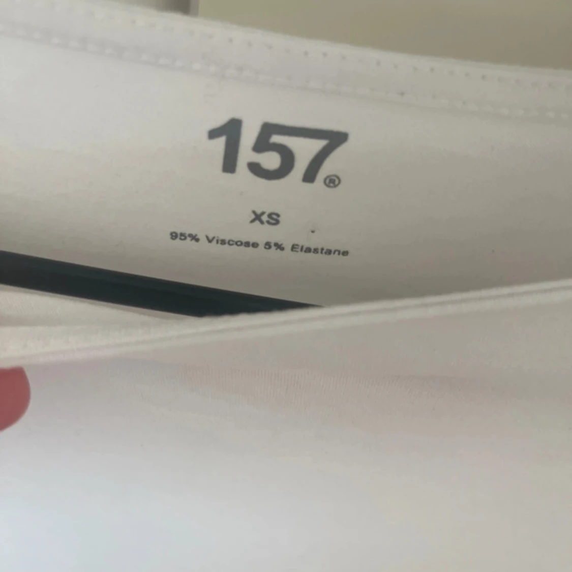 Vit långärmad topp från 157 XS - 1