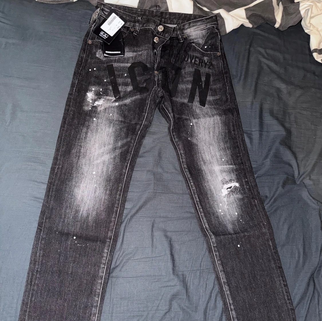 Svarta Dsquared2 Skater Jeans ICON - 3