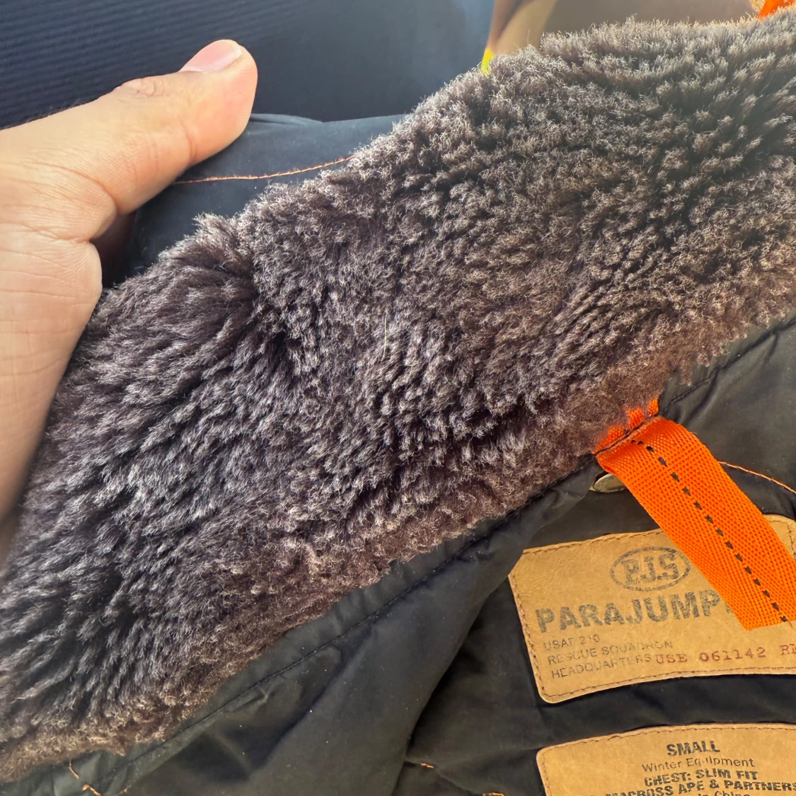 Svart Parajumpers vinterjacka S - 2