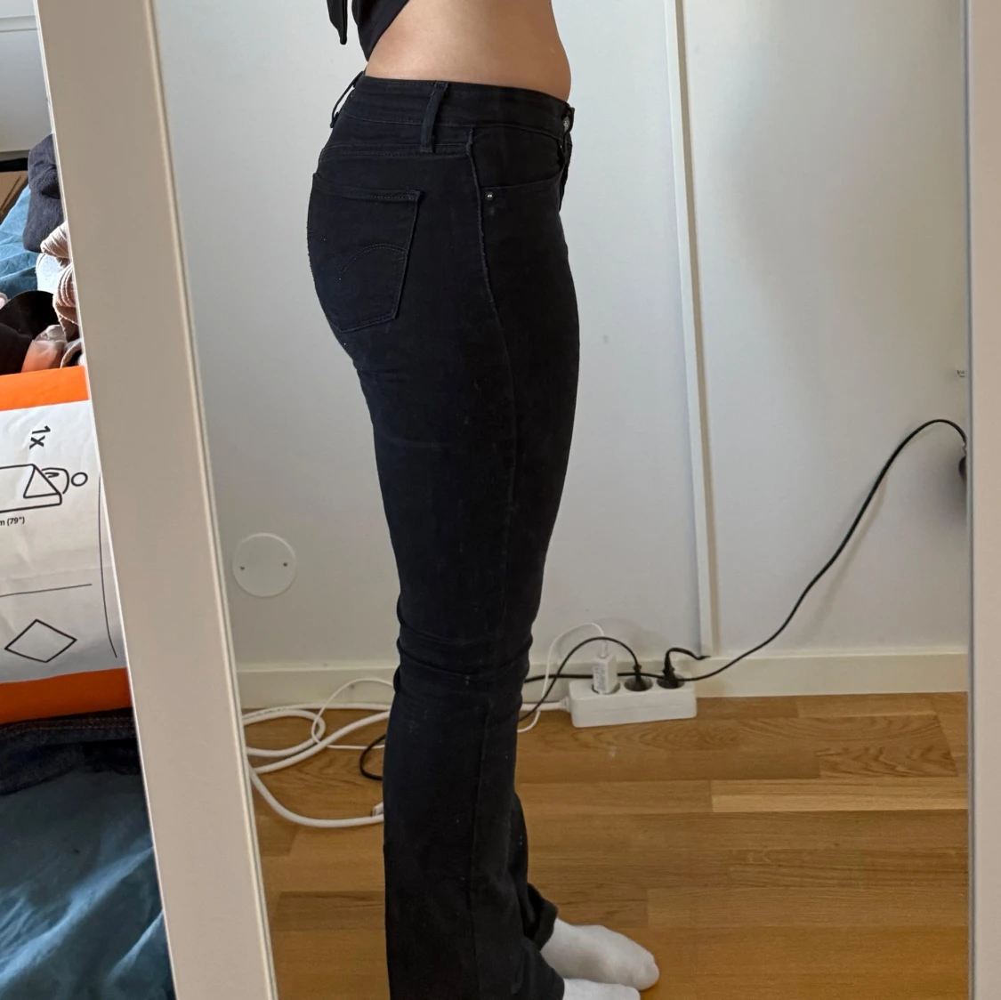 Levis bootcut jeans 715 lågmidjade - 1