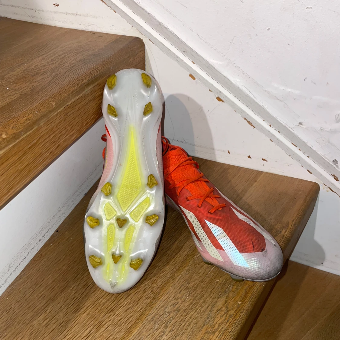 Adidas Crazyfast röda fotbollsskor - 3