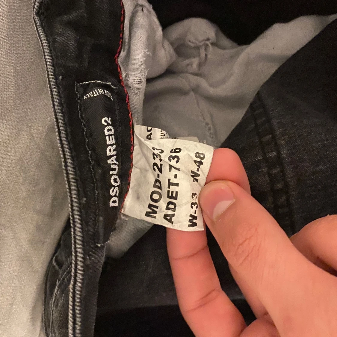 Svarta jeansbyxor från Dsquared2 - 4