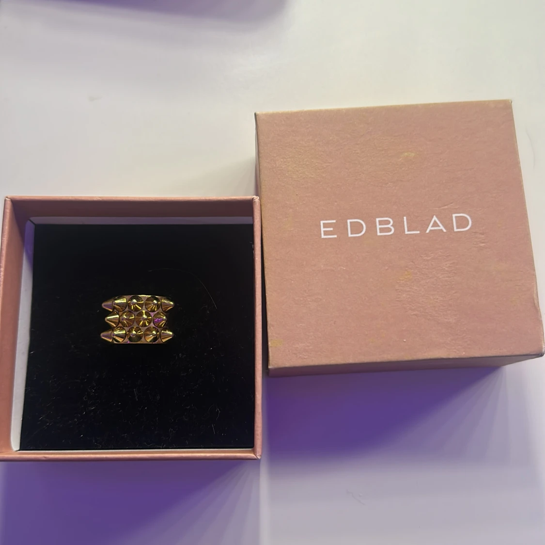 Edblad peak ring guld