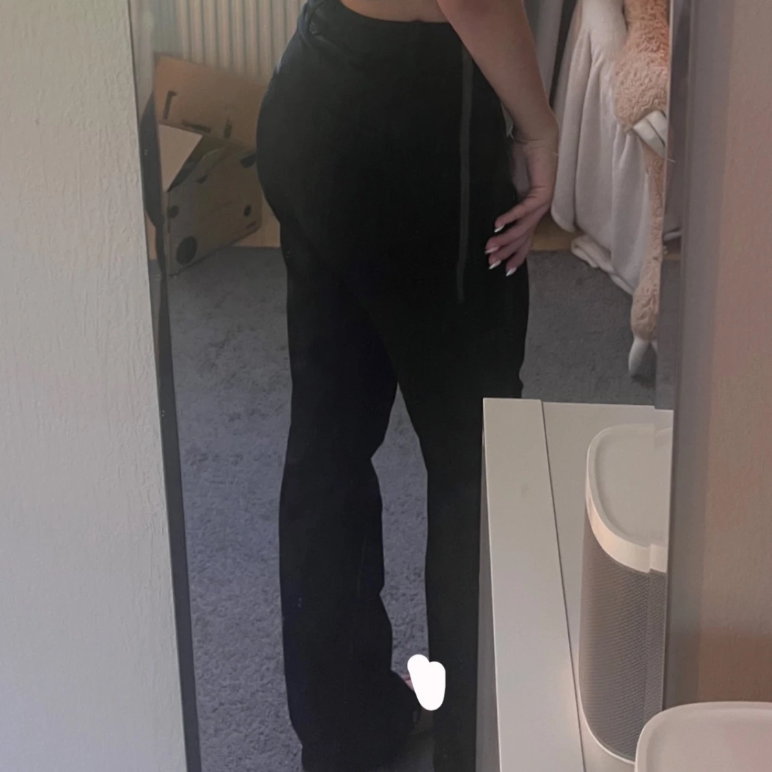 Svarta kostymbyxor från BikBok - 1