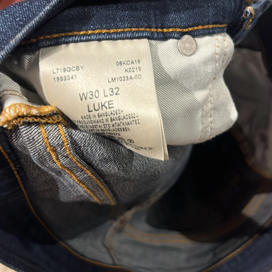 Mörkblå jeans från Lee - 2