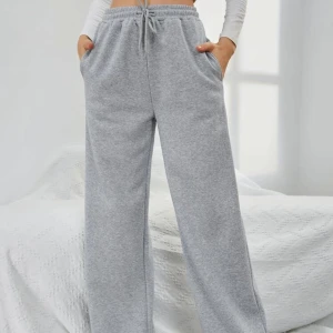 Grå mjukisbyxor - Fina