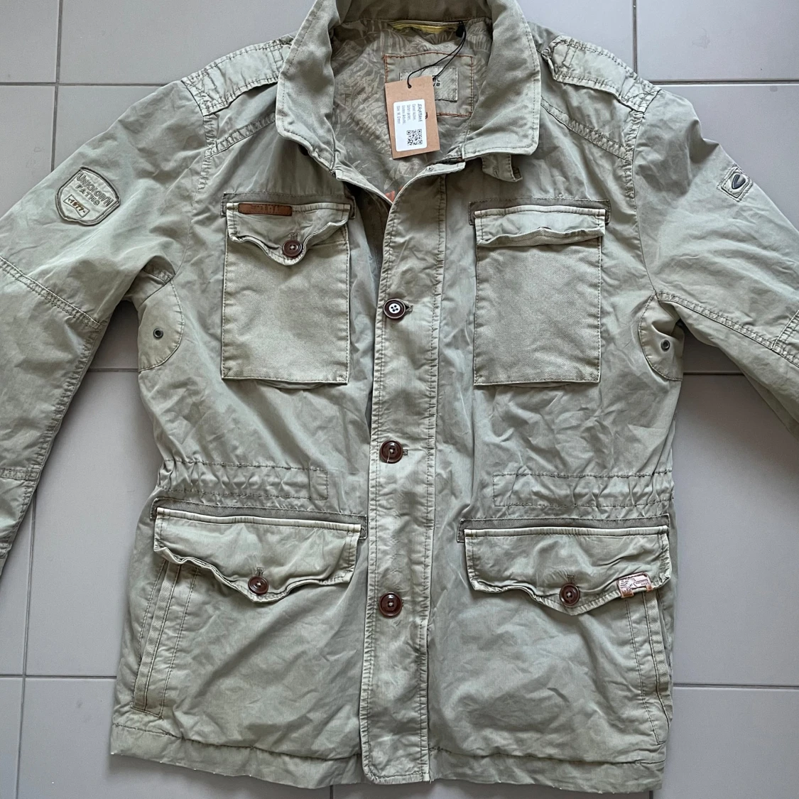 Militärgrön fieldjacka  - 2